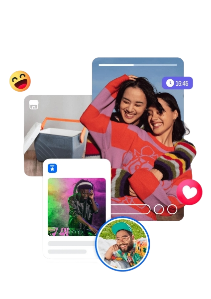 Explore the things you love collage